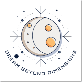 Dream beyond dimensions celestial design Posters and Art